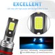 thumbnail image 3 of 2PCS 880/881 LED Faros de motocicleta 8000K 3000LM Super brillante impermeable LED Luz ant Abanopi Faros de automóviles, 3 of 7