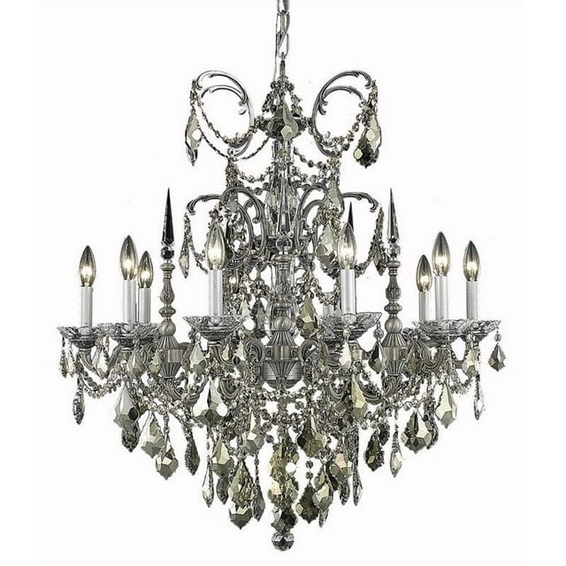 Elegant Lighting Lustre en Cristal Royal Athena 30"