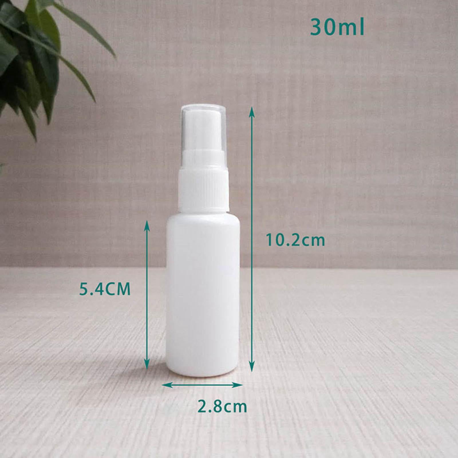 EHJRE 5 Pieces Transparent Empty Spray Bottles, 3ml Travel Perfumes Essential Oils Refillable Portable Mini Empty , Water Squirt Bottles