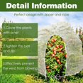 thumbnail image 4 of (180x180cm）Insect Bird Barrier Netting Mesh with Zipper,Garden Bug Netting Plant Cover for Protect Plant Fruits Flower from Insect Bird Eating, 4 of 5