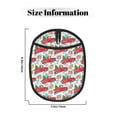 thumbnail image 3 of Naloa Watercolor Red Truck And Fir Tree Silicone Pot Holders, Oven Mitts Heat Resistant Hot Pads, Non Slip Pot Holder for Kitchen Baking and Cooking 9.4 x 7.5 Inches, 3 of 7