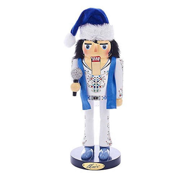 Kurt Adler 11-Inch Elvis King of Spades Nutcracker
