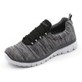 thumbnail image 3 of HAOSHIDUO Womens Walking Shoes Mesh Sneakers Lightweight Comfortable Arch Support, 3 of 5