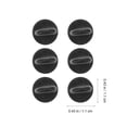 thumbnail image 2 of SHISUYAN 100Pack Clutch Rubber Pin Backs for Citation Bars Diy Craft Projects Jewelry Making Black, 2 of 8