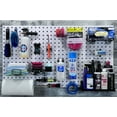 thumbnail image 4 of Triton Products LB2-W (2) White Epoxy 18-Gauge Steel Square Hole Pegboards with mounting hardware, 4 of 5