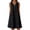 25# Black, variant on Summer Dress for Women Cotton Linen Sleeveless Boho Flowy Dresses Plus Size Lounge Sun Dress with Pockets,Mint Green XXL