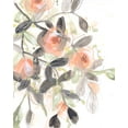 thumbnail image 2 of Vess, June Erica 26x32 Black Ornate Wood Framed with Double Matting Museum Art Print Titled - Sheer Blossoms II, 2 of 4