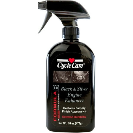 Cycle Care Formulas Formula B Black Engine Enhancer - 16oz. Spray Restorer Spray Bottle