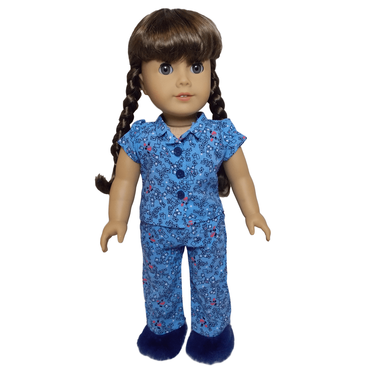 American Girl Molly s Write to Sleep Pajamas for 18 Dolls Walmart