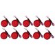 thumbnail image 1 of Luz trasera redonda para coche, reflector de advertencia lateral LED rectangular, 24 SMD, rojo, 1 of 5