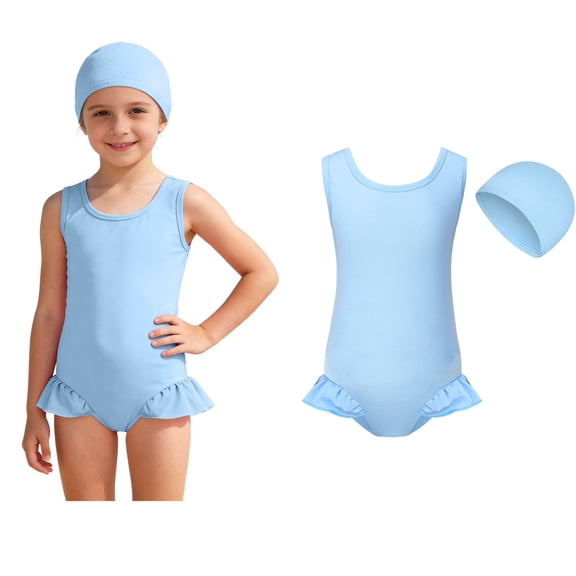 Swimsuits Bathing Suit 1 Piece Quick Drying Bikinis Summer Beach Swimwear 15-16 Years