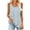 Light Blue, variant on Women Sleeveless Crop Tops Plus Size, Button Down Blouses for Women Business Casual Summer Shirts for Teens Modest Womens Summer Tops Casual Purple Past