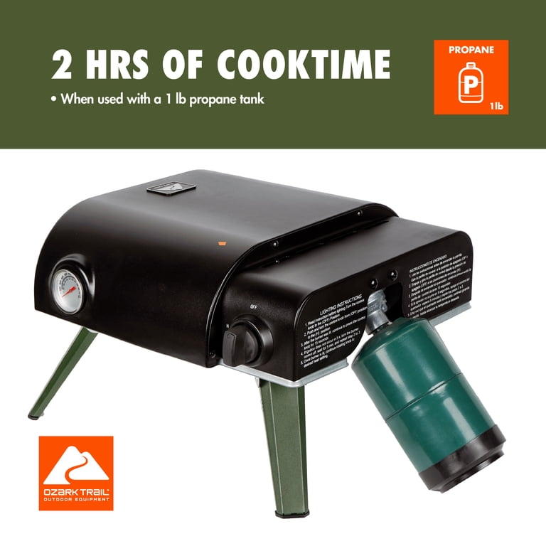 Ozark Trail Portable Propane Pizza Oven - Walmart.com