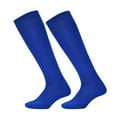 thumbnail image 1 of Solid Color Teenager Adult Football Soccer Training Men Sports High Tube Socks, 1 of 10