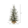 thumbnail image 2 of Vickerman 24" Angel Pine Artificial Christmas Tree with 35 Clear Lights, 2 of 3