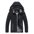 thumbnail image 2 of Men's Lightweight Windproof Hooded Jacket – Breathable Outdoor Spring Fall Long Sleeve Coat,Packable Windbreaker for Casual Mountaineering, Cycling, Work, Travel & Daily Wear, 2 of 4