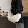 thumbnail image 3 of Sac Bandoulière en Cuir PU de Luxe pour Femmes Sac à Bandoulière Décontracté Sac Hobo Sacs à Raviolis Sacs Rouges Y2k Sac Messager pour Filles, 3 of 6