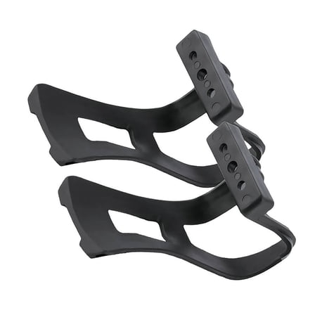 Cycling Road Bike Pedal Toe Clip Bicycles Pedal Half Clip Cycling Pedals Toe Clip Straps Bike Strapless Toe Pedal Clip