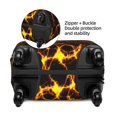thumbnail image 2 of Hirioo Orange Lightning for Elasticity Suitcase Cover (No luggage Included) Durable Luggage Protector Fits 18-32 Inch Luggage-Small, 2 of 7