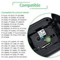 thumbnail image 6 of GREENCYCLE 100PK Compatible for Brother P-touch 12mm x 8m Black on Clear TZ TZe TZe-FX131 TZ-FX131 TZe-131 TZ-131 Flexible ID Cable Wire Label Tape, 6 of 7