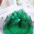 thumbnail image 2 of MERRYHAPY 1Set Women Cloche Hat Green Mesh Headdress for Cocktail Tea Party, 2 of 8