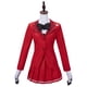 thumbnail image 2 of Anime Charlie Cosplay Top rojo traje falda guantes calcetines cuello mujer traje peluca accesorios de disfraz Halloween carnaval fiesta, 2 of 4