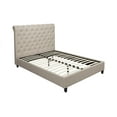 thumbnail image 4 of Alpine Furniture Chloe Upholstered Platform Bed, Multiple Sizes, 4 of 5