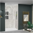 thumbnail image 7 of Transolid TWK483696-KI34T Titan 96" High X 48" Wide X 36" Deep Textured Concrete Shower, 7 of 7