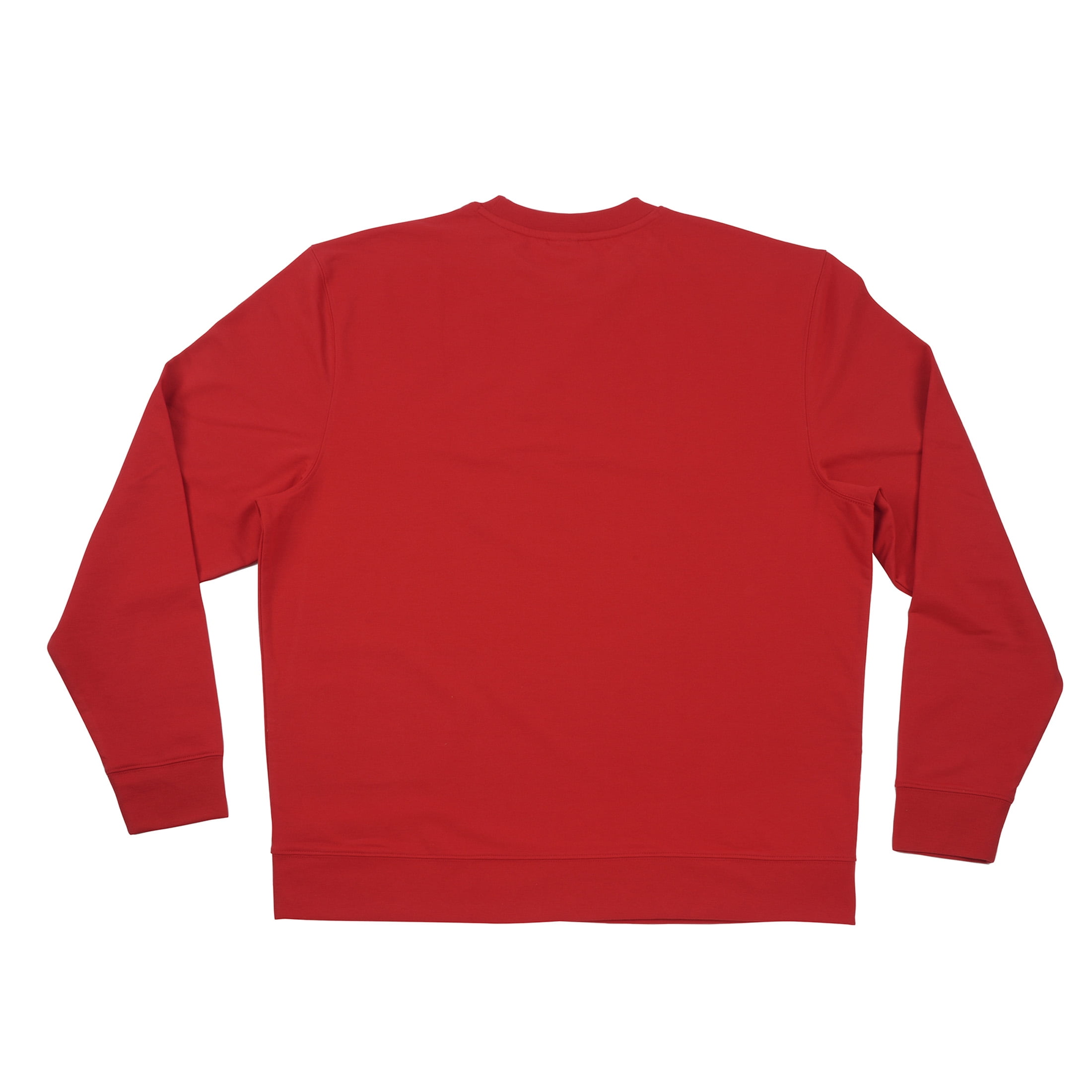 Make Market Red Adult Crew Neck Sweatshirt - Large Cotton-Poly Fleece Pullover for Vinyl Transfers & Fabric Paint, Unisex Fit for Custom DIY Apparel, 12 Pack