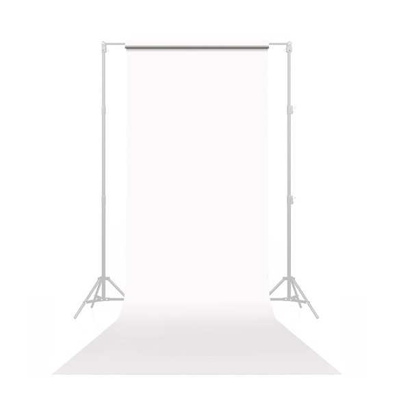 Fondo transparente Savage Super White de 1,35 m x 11 m