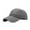 Grey, variant on Women's Cotton Baseball Cap with Ponytail Hole - Curved Brim, Breathable Sun Hat, Spring/Summer Outdoor Sports, Natural Cotton Material