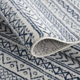 thumbnail image 6 of Rug Branch Contemporary Boho  Blue Navy Indoor Runner Rug - 2x8, 6 of 6