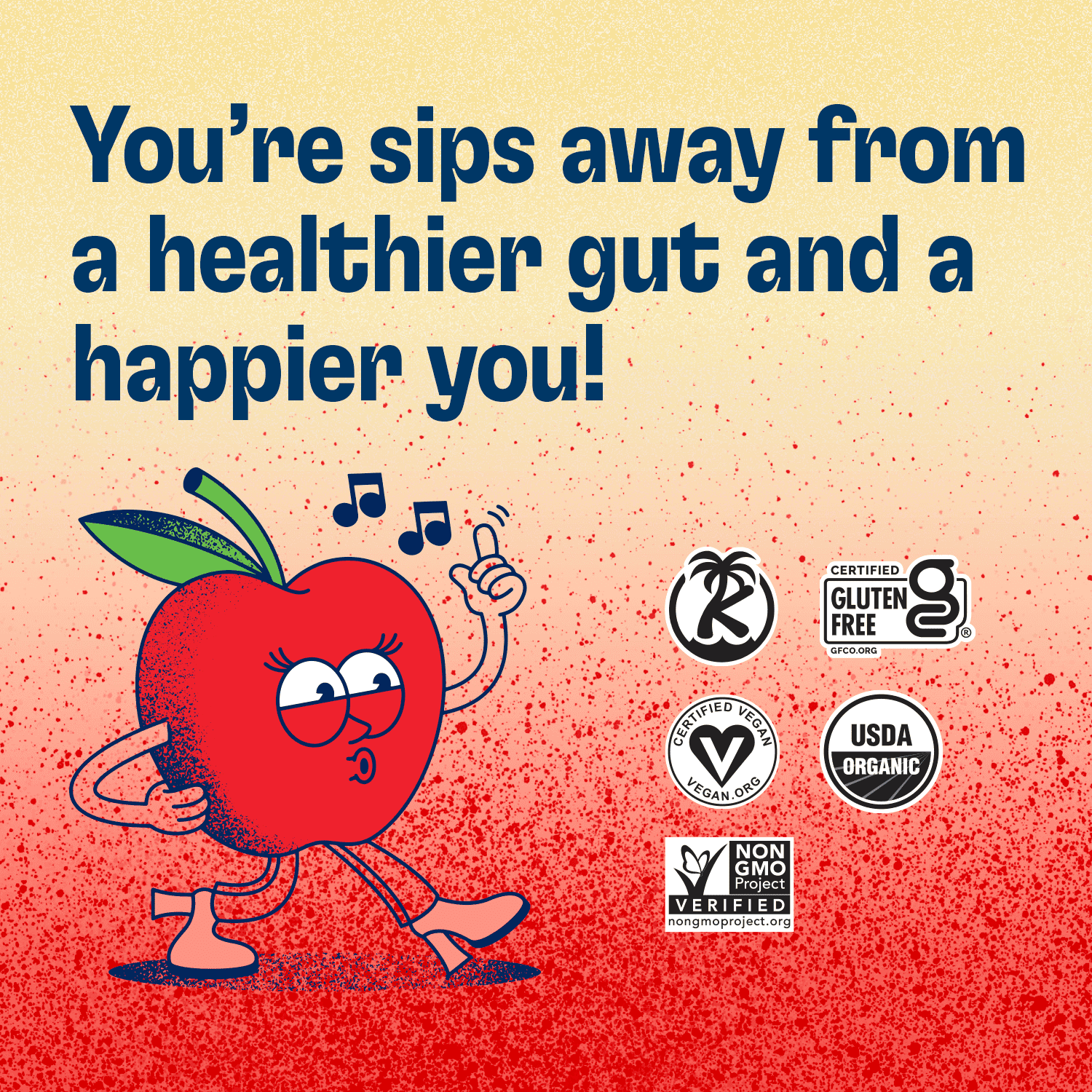 Health-Ade Pink Lady Apple Kombucha, 16 fl oz