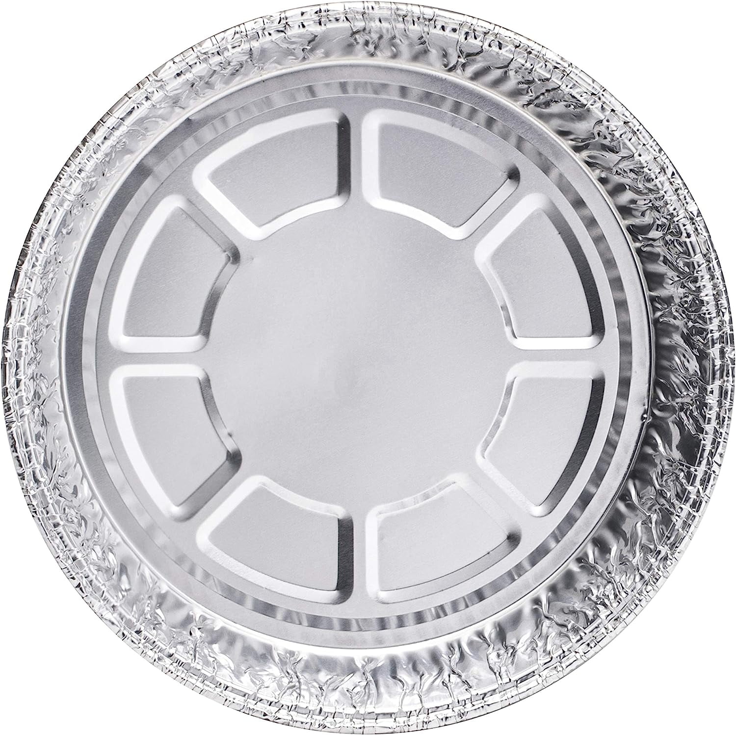 8” Round Dutch Oven Liners Aluminum Pans for Cakes, Lasagna Displastible 20 Pack
