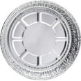 thumbnail image 5 of Displastible 8” Dutch Oven Liners Aluminum Pans for Cakes, Lasagna & Breads, 10-Pack, 5 of 7