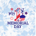 thumbnail image 4 of Inktastic My 1st Memorial Day with Cupcake and Stars Boys or Girls Baby Bodysuit, 4 of 5