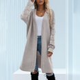 thumbnail image 2 of JJHGVB Cardigan Sweaters for Women Long Cardigan Fall Cardigans for Women Plus Size Cardigan for Women's Pullover Sweaters Women Sweaters Womens Sweaters Beige L, 2 of 5