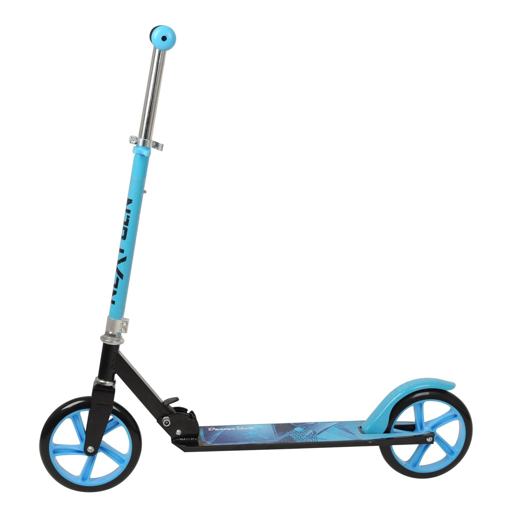 NextGen Scooters Denver Skate 2 Wheeled Kids Inline Kick Scooter, Blue