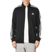 Adidas 3-Stripes Tricot Men's Track Jacket, Black