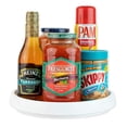 thumbnail image 2 of Homeries Lazy Susan Turntable (9 Inch) - Single Round Rotating Kitchen Spice Organizer for Cabinets, Pantry, Bathroom, Refrigerator - Non-Skid Surface & Rimmed Edge 1 Pack, 2 of 7