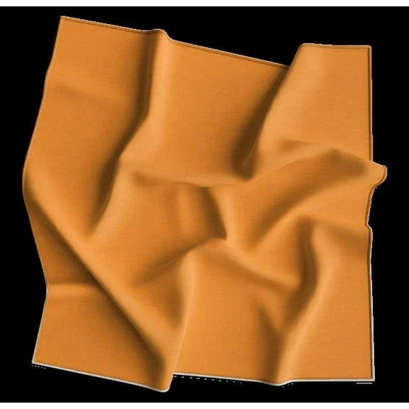 Orange Solid Bandana - Single Piece 22x22