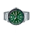 thumbnail image 3 of Casio Standard Analog Stainless Steel Green Dial Quartz MTD-125D-3AV 100M Men's Watch, 3 of 3
