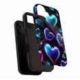 thumbnail image 3 of Sparkling Glitter Heart iPhone Case, Shimmering Galaxy Design for Women Men, Perfect Valentine’s Day Gift Compatible with iPhone 11/12/13/14/15/16 (Pro Max/Plus), 3 of 9