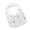 White, variant on Zwiiyzr Neutral Baby Bibs Newborn Toddler Trendy Cute Cartoon Pattern Cotton Gauze Frenulum Bib Saliva Towel for 0-3 Years Brown