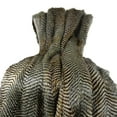 thumbnail image 1 of Plutus Brands PB16422-6084-TC Plutus Gray Fox Handmade Throw, (Throw 60W x 84L), 1 of 3