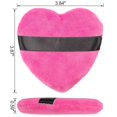 thumbnail image 1 of 4 borlas de maquillaje en forma de corazón con correa para el hombro, 1 of 5