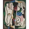 thumbnail image 3 of Georges Valmier 15x18 Black Modern Framed Museum Art Print Titled - Eve (1930), 3 of 5