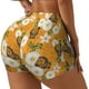 thumbnail image 1 of Fotbe White Floral and Butterflies Shorts Sin Costuras – Shorts Deportivos de Cintura Alta para Mujer, Elásticos para Gimnasio, Yoga, Running o Ciclismo-Medium, 1 of 8