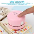thumbnail image 2 of CNKOO Wireless Keyboard Keyboards Household Decor Small Desk Vacuum Vacuum Cleaner Cordless Mini Vacuum Desktop Cleaner Dust Collector Electric Keyboard Abs, 2 of 6
