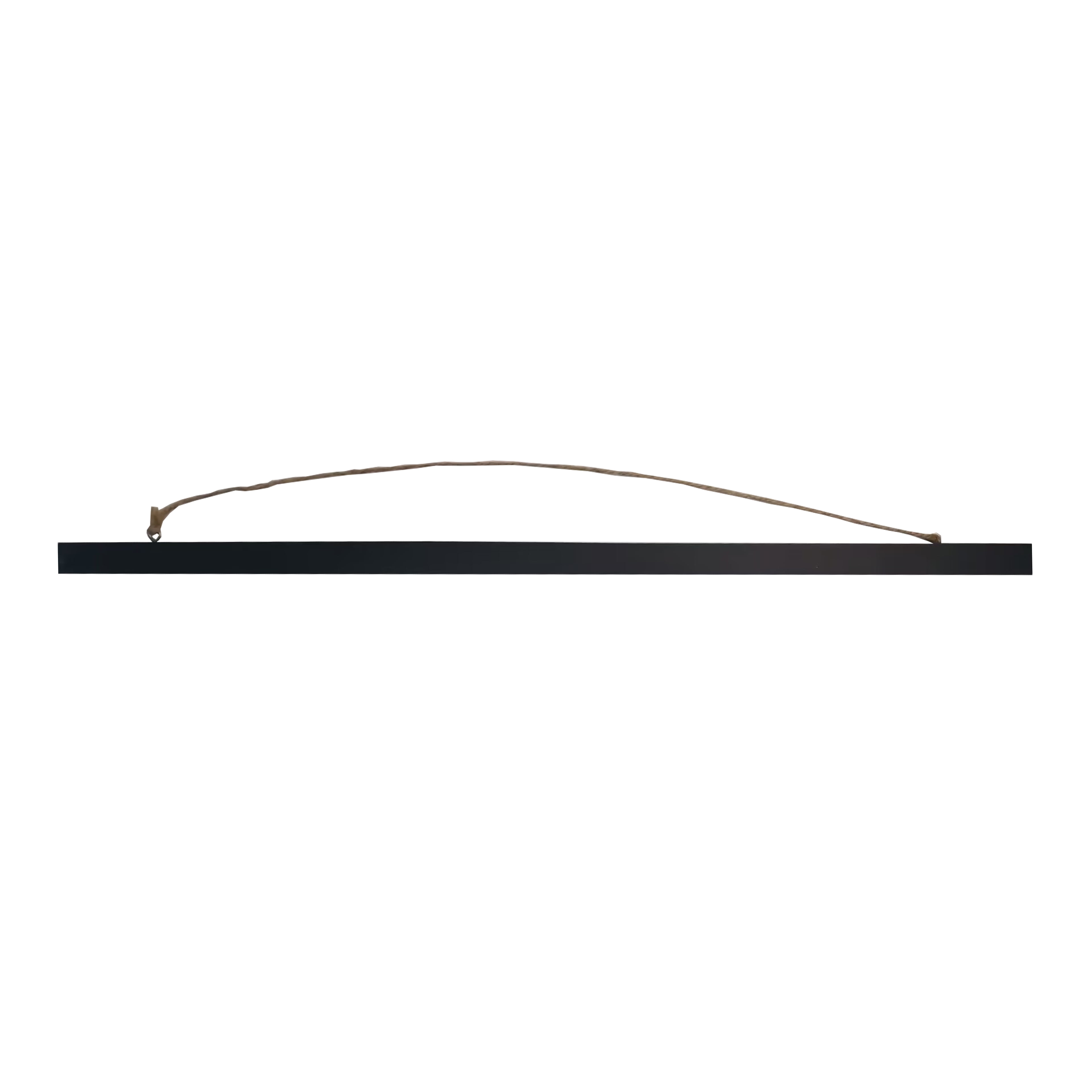 24" Black Wooden Magnetic Poster Hanger by Studio Décor - Magnet Frame for Photos - Maps - Posters - Prints - Pictures - and Artwork - 1 Pack
